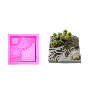 Plant Pot <strong>Resin</strong> Silicone <strong>Uk</strong> Concrete Planter Molds for Sale - Product Image 3