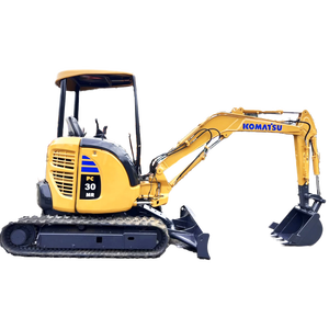Mini Excavadora de 3 Toneladas Komatsu PC30 PC30MR de Segunda Mano, Motor Komatsu Original de Japón, Excavadora Hidráulica Usada con Rompedor HAWE - Product Image 2