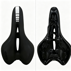 Sillín de Bicicleta de Montaña Universal Impermeable de PU, con Ventilación, Reflectante, Amortiguador de Impactos, para Bicicleta de Carreras, Venta al Por Mayor de Fábrica - Product Image 3