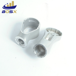 تصنيع مخصص بتقنية التحكم الرقمي بالحاسوب لهيكل روبوت من سبائك الألومنيوم، نموذج أولي لذراع روبوت ذكي، قطع معدنية مصنعة بتقنية التحكم الرقمي بالحاسوب - Product Image 4