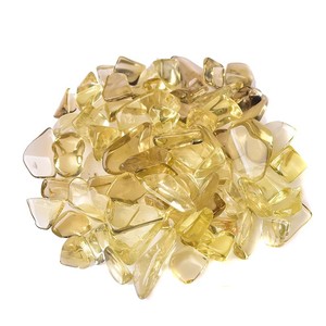 Figura de Cuarzo Citrino Natural del Mar de la China Oriental, Hecha a Mano, Ecológica, de Forma Ovalada, Regalo para el Día de San Valentín - Product Image 2