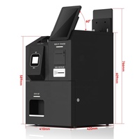 Máquina Recicladora de Efectivo Usingwin, Máquina de Pago de Autoservicio, Kiosco de Pago con Dispensador de Billetes
