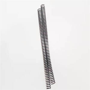 A4 A3 حجم ملون أسود أبيض واضح أحمر أخضر أصفر أزرق 6-50 مللي متر A5 دفتر ملاحظات سلك حلزوني ملف بلاستيكي - Product Image 2