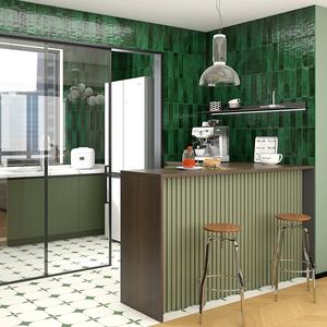 Carreaux muraux en porcelaine moderne 400x800, imitation pierre de brique, texture mate, émail mat, salle de bain, intérieurs de <span class=keywords><strong>restaurant</strong></span>, carreaux d'hôtel - Product Image 2