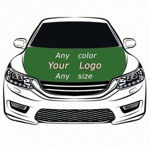 Wholesale Custom Design Logo Polyester and Spandex Puerto Rico <b>Flag</b> Car Hood Cover for Outdoor Activity - Product Image 1