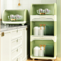 Assiette multifonctionnelle pour la maison, tasses à vaisselle, cuillère, support de rangement, poignée de cuisine, égouttoir à vaisselle en plastique à 2 couches avec couvercle