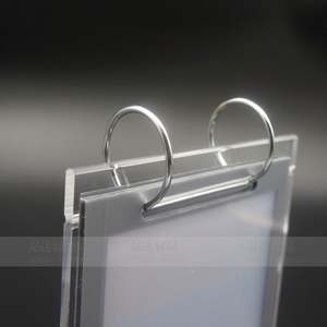 Support de carte de visite et de signalétique publicitaire en acrylique personnalisé en forme de T, incliné, écologique, pour l'industrie agroalimentaire - Product Image 4