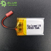 Batterie de drone LiPo avec PCM la plus petite 401824 Batterie 3.7v 150mah