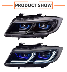 Mj cho BMW 3 Series E90 LED đầu đèn 2005-2012 Điều kiện Mới <span class=keywords><strong>Halogen</strong></span> <span class=keywords><strong>Xenon</strong></span> phía trước ánh sáng nâng cấp phía trước đèn Đèn pha - Product Image 3