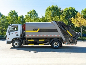 Camion compacteur de déchets Dongfeng 4X2 10m³ neuf à haute efficacité pour l'assainissement urbain et les communautés résidentielles - Product Image 3