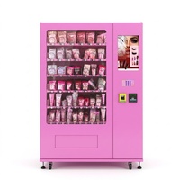 Máquina Expendedora de Belleza de Autoservicio MJAYA de Gran Capacidad (150-200 Piezas), Pantalla Táctil de 22 Pulgadas, Compatible con ADA, Monitoreo Remoto, SDK