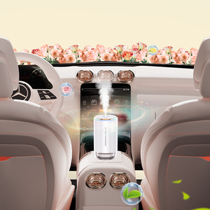 Diffusore per Auto in Metallo con Portabicchieri, Macchina Elettrica Portatile USB per Aromaterapia con Oli Essenziali Senza Acqua, per Casa - Product Image 3