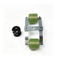 Rouleau de pression 60x55mm 6202 pour pièces de rechange d'ascenseur, roue motrice double en acier