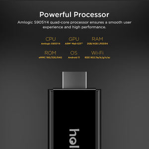 Vente en gros, livraison gratuite, clé <span class=keywords><strong>IPTV</strong></span> Strong Holabox T600 4K Android 14 2GB 16GB 8K, dongle <span class=keywords><strong>Smart</strong></span> TV, prise en charge OEM/ODM, logo personnalisé - Product Image 3