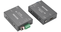 BEESONG 2.0 Prise en charge 4K Extenseur de fibre optique Émetteur Récepteur Données RS232