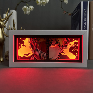 230 Designs Lámpara LED 3D de Papel Tallado con Diseño de Spiderman y Death Note, Luz de Anime con Cubierta de Acrílico ABS, En Stock - Product Image 6