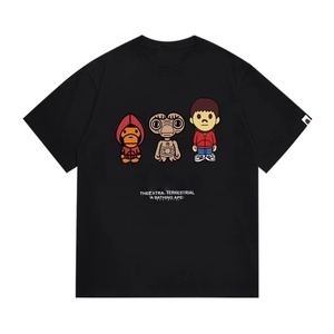 Ultima Novità: T-Shirt Bathing Ape Replica 1:1 con Stampa Lettering, T-Shirt di Design alla Moda, T-Shirt Trendy da Uomo con Stampa Bapees - Product Image 4