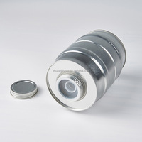 Boîtes de conserve en grains de café personnalisées Boîtes en métal spéciales avec soupape d'échappement unidirectionnelle Boîtes en fer blanc en grains de café de qualité alimentaire