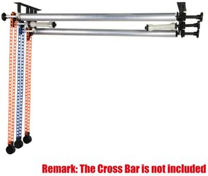 Supporto a <span class=keywords><strong>Parete</strong></span> Retrattile a Tre Rulli per Fondali Fotografici, Sistema di Supporto per Fondali con 3 Rulli per Studio Foto e Video - Product Image 3