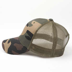 Trucker Cap Mesh Fabric Breathable <b>Waterproof</b> Unisex Outdoor Baseball Cap Camouflage Print Summer <b>Hat</b> - Product Image 3