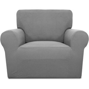 Funda Elástica para Silla Individual Jacquard, Funda para Sofá, Funda para Sillón, Suave y Elástica - Product Image 1