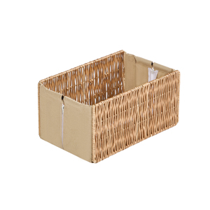 Yihua handmade Craft hình chữ nhật wicker giỏ thiết kế mới giỏ phòng tắm nhà bếp trái cây có thể gập lại dệt giỏ - Product Image 3