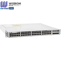 Switch Cisco Catalyst C9300L-48P-4G-A para Redes Empresariales, 48 Puertos PoE, Capa 2 y Capa 3, Nuevo y Original