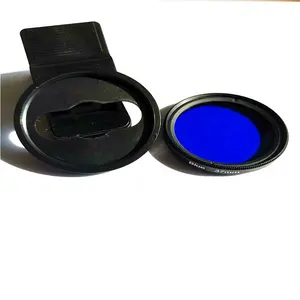 Universal Clip 37mm Blue Filter Camera Lens For Phone