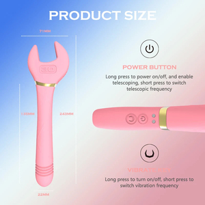 <span class=keywords><strong>Senior</strong></span> Simulation 30 Clé Vibrateur Automatique Gode Télescopique AV Bâton Masseur Femelle Masturbateur Clé <span class=keywords><strong>Sex</strong></span> Toys