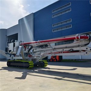 รถตีนตะขาบจิ่วเหอ รุ่นใหม่ 20 เมตร สำหรับวางคอนกรีต รถตีนตะขาบวางคอนกรีต รถตีนตะขาบแบบแมงมุม - Product Image 3