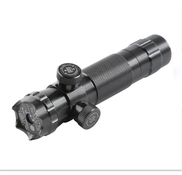 JG-16 High Power Aluminium Alloy Black Waterproof & Shockproof Red/Green Illumination Laser Sight with Scope Mount