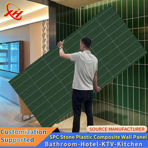 Paneles de <span class=keywords><strong>Pared</strong></span> de Piedra SPC, Antideslizantes, Resistentes al Fuego e Impermeables, Diseño Moderno para Hoteles, Baños, Duchas, Comedores y Dormitorios - Product Image 1
