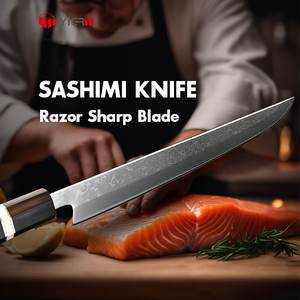 سعر المصنع سكين كوشيلوس دي كوسينا 11 بوصة ياباني ياناجيبا ساشيمي سوشي سكين تقطيع سمك من الفولاذ الكربوني العالي - Product Image 4