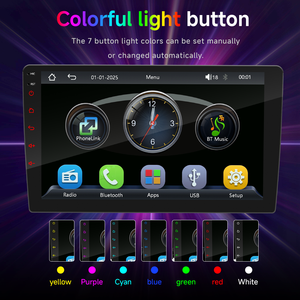 Lecteur multimédia automobile universel Android 9 pouces de qualité attrayante à prix avantageux, navigation GPS, autoradio portable 2 Din - Product Image 5