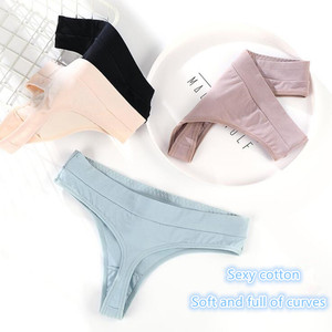 Mutandine da Donna M-XL in Cotone, <span class=keywords><strong>Intimo</strong></span> Sexy <span class=keywords><strong>Femminile</strong></span>, <span class=keywords><strong>Perizoma</strong></span>, Slip Casual da Donna, Tanga <span class=keywords><strong>Intimo</strong></span> - Product Image 1