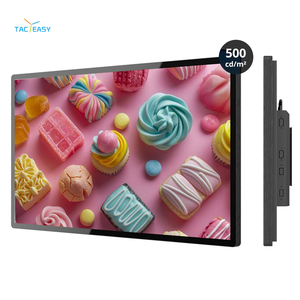 หน้าจอโฆษณาแบบ<span class=keywords><strong>ป</strong></span>รับแต่งได้ขนาด 43 นิ้ว 65 นิ้ว ความละเอียด 4K พร้อมระบบประหยัดพลังงาน สำหรับร้านขายขนม <span class=keywords><strong>ป</strong></span>้ายดิจิทัล และจอแสดงผล - Product Image 1