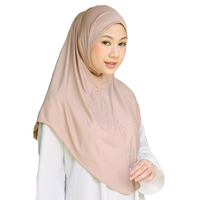 Robe de mariée musulmane élégante en polyester et mousseline côtelée ornée de strass, avec châle hijab abaya, design turquoise, toutes saisons 2023
