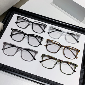 2025年人気のアンチブルーライト色変化メガネ大型フレーム卸売メガネ在庫複数色 - Product Image 4