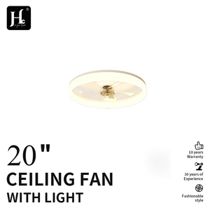 Ventilador de techo LED moderno con control remoto, de aluminio, 6 velocidades, para sala de estar, 110V, con convertidor de frecuencia, venta al por mayor de fábrica. - Product Image 2