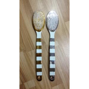 Brosse de bain, brosse de massage, manche long ovale en ABS, 38x4x7cm, pour le nettoyage sous la douche des adultes - Product Image 1