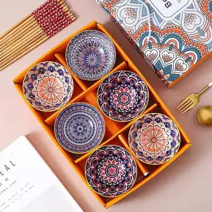 Harga Grosir Murah Aneka Warna Pabrik Maroko Cina Souvenir Pernikahan untuk Tamu Dapur Mangkuk Keramik Kecil