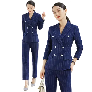 Women Suits Office Formal Lady Blazer Set For Women 2023 Plus Size Custom Small Quantity OEM Production Available