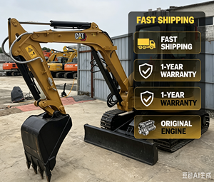 Excavatrice d'occasion d'origine japonaise Cat 303, faible coût d'expédition, expédiée depuis la Chine, livraison en 15 jours, prête à l'emploi immédiat. - Product Image 2