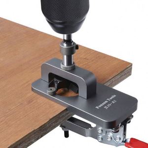 JL35-<span class=keywords><strong>A1</strong></span> Vorrichtung aus Aluminiumlegierung für 35mm Scharnierbohrungen, Lochschablone für Türen und Schränke, Holzbearbeitungs-Bohrführung - Product Image 5