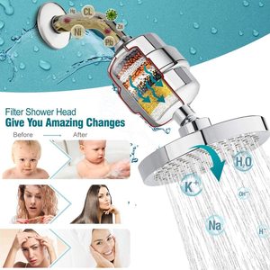 GALENPOO 20 Stage Filter <strong>Head</strong> <strong>Shower</strong> <strong>Powerful</strong> Filtration High Pressure Revitalizing Filtered <strong>Shower</strong> <strong>Head</strong> for Hard Water - Product Image 3