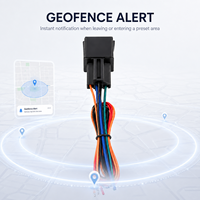 Traceur GPS de voiture étanche avec relais, coupure de carburant à distance, localisateur de véhicule dissimulé, détection ACC, détection de survitesse, vibration, géolocalisation et fonction de remorquage, garantie 1 an