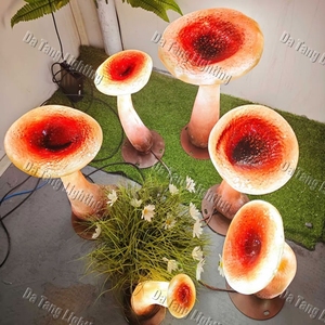 Lampes en forme de champignons lumineuses pour parcs botaniques, centres de villégiature, centres commerciaux et expositions nocturnes pour attirer les visiteurs - Product Image 5