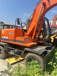 Excavadora Hitachi EX100WD Usada en Excelentes Condiciones con Pocas Horas de Uso, Excavadora de Cadenas para Carga de Alta Eficiencia - Product Image 3