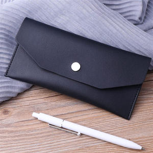 Cartera Minimalista Delgada de Cuero PU para Hombre, Tarjetero Largo, Organizador de Tarjetas de Crédito y Efectivo de Gran Capacidad - Product Image 6