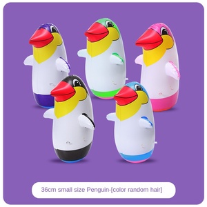 En stock nouveau jouet de pingouin gonflable en PVC créatif pour enfants unisexe <span class=keywords><strong>dinosaure</strong></span> et motif de Dragon conception de chien en plastique - Product Image 6